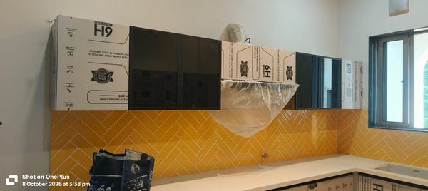 Modular kitchen, installation stage (photo 1 of 4)