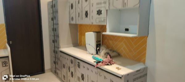 Modular kitchen, installation stage (photo 3 of 4)