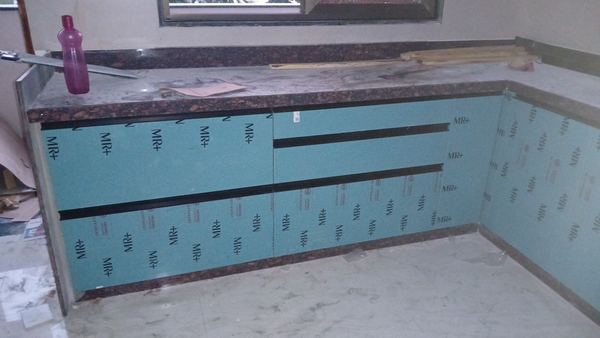 Modular kitchen base units, installation (photo 3 of 3)